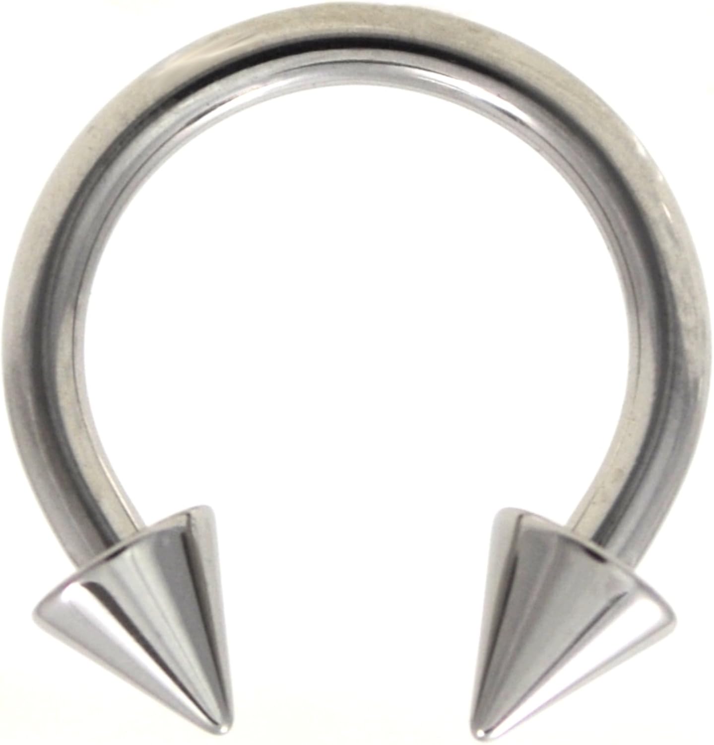 12G(2mm) Stainless Steel Circular Piercing Barbells