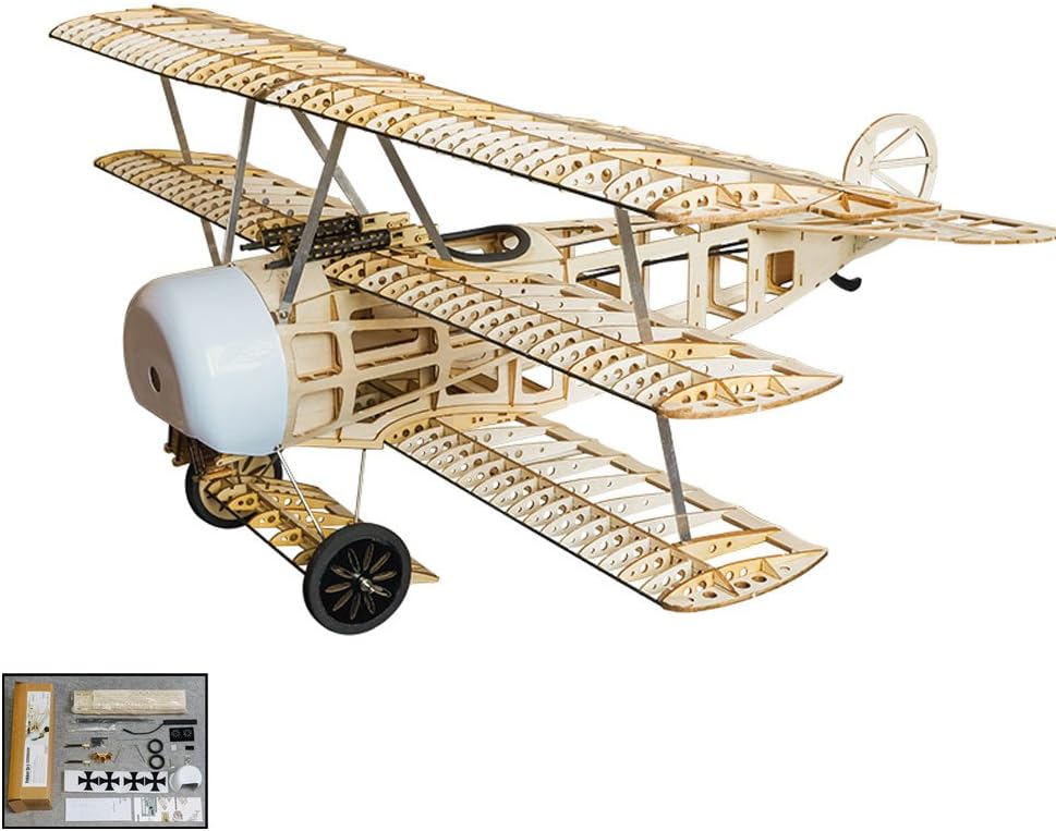 DW Hobby Balsawood Building Triplane 