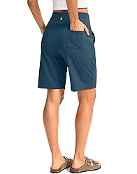 G Gradual Women's Bermuda Long Shorts with Pockets