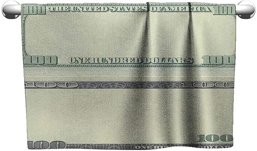 dollar bill towel