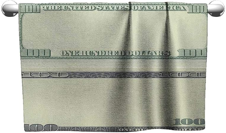 hundred dollar bill towel