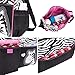 Soho Collection, Zebra Diaper Bag 5 Pieces Set