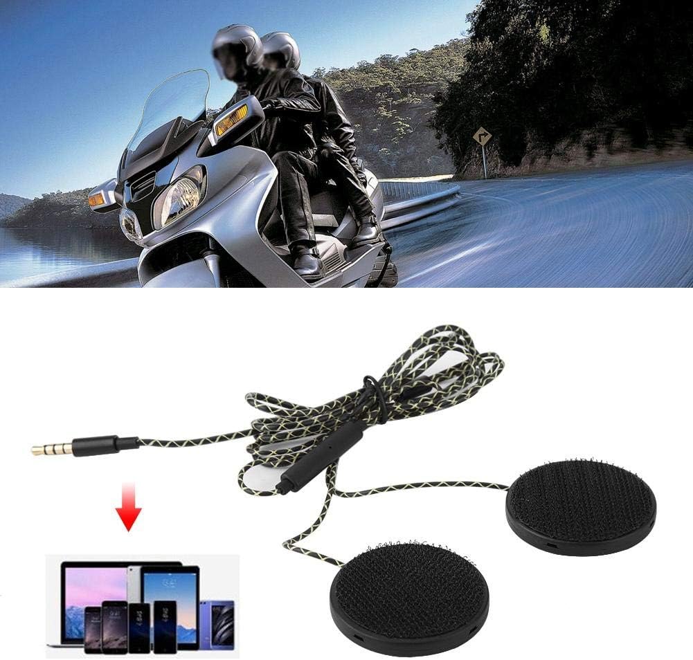 KIMISS 3.5mm Motorcycle Headphone, Motorbike Helmet Headset Headphone Speakers, Hands-free Calling Function - Image 3