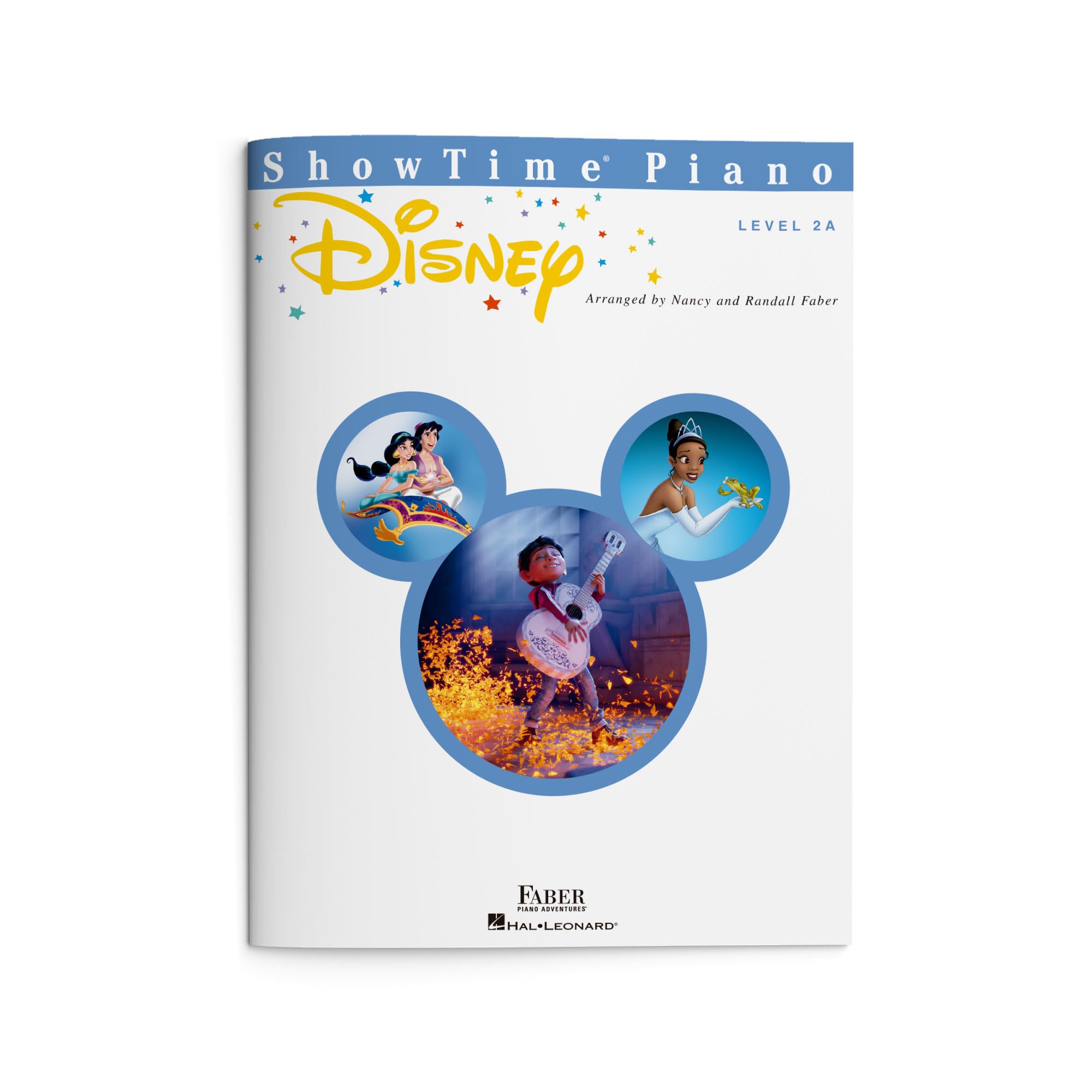ShowTime Piano Disney – Easy Piano Sheet Music | Beginner Disney Songbook for Kids and Students | Level 2A Arrangements from Aladdin, Mulan, The Little Mermaid, and More: Level 2a - 8 Favorites