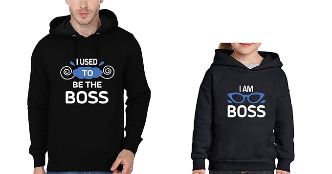 father and daughter hoodies