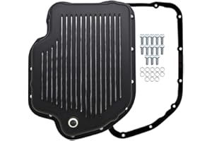 Cobra-Tek Fits Chevy GM Turbo 400 TH400 1X Transmission Pan, 1X Rubber Gasket and Bolts (Kit)