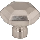 Top Knobs Dustin Knob 1 1/4 Inch Brushed Satin Nickel