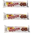 "nippon" Puffed Rice Snacks with Chocolate 200g / 7.05oz, pack of 3