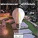 Dusk to Dawn LED Light Bulb ETL listed Indoor/Outdoor Lighting, Photocell Sensor,Auto Turn On/Off,60W Halogen Edison Equivalent,8W, 800lm,Warm white(2700K),AC120V ,for Garden,Garage (Pack of 3)