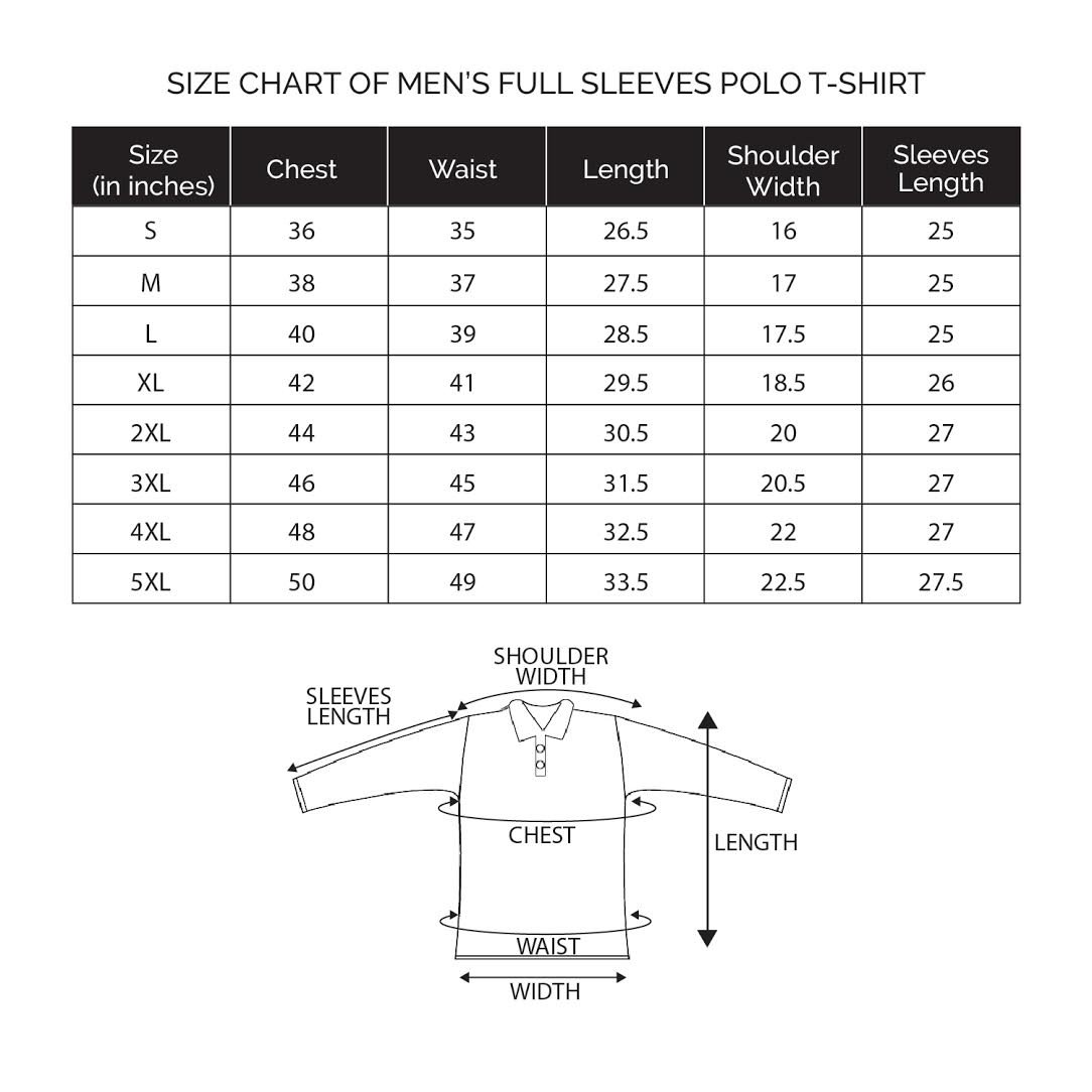 chkokko polo neck full sleeves cotton striped t shirts for mens