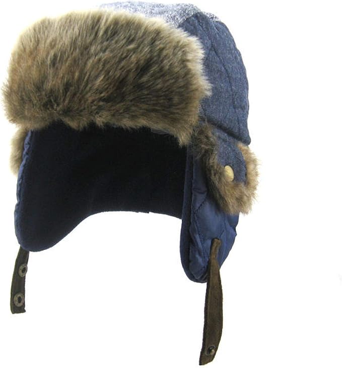 JOYOTER Boys Winter Bomber Hat Windproof Cowboy Hat Baby Warm