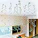 AimtoHome Party Swirl Decorations, Hanging Swirl for Ceiling Decorations, Green, Pack of 30