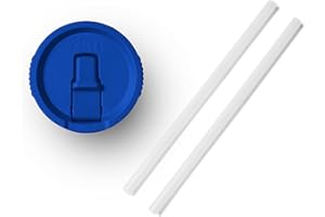 YETI Rambler 20 oz Travel Mug Straw Lid, Royal Blue