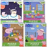 Peppa Pig 24pc Puzzles - Set Of 4