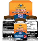 ★ EXTREME Probiotics 40 Billion CFU ★ Better Digestive & Immune System Health ★ Increase Energy & Regular Bowel Movements ★ 60 Capsules All Natural Formula
