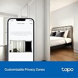 Tapo C250 4K 8MP Pan Tilt Indoor Security Camera AI Auto Tracking Night Vision view 7