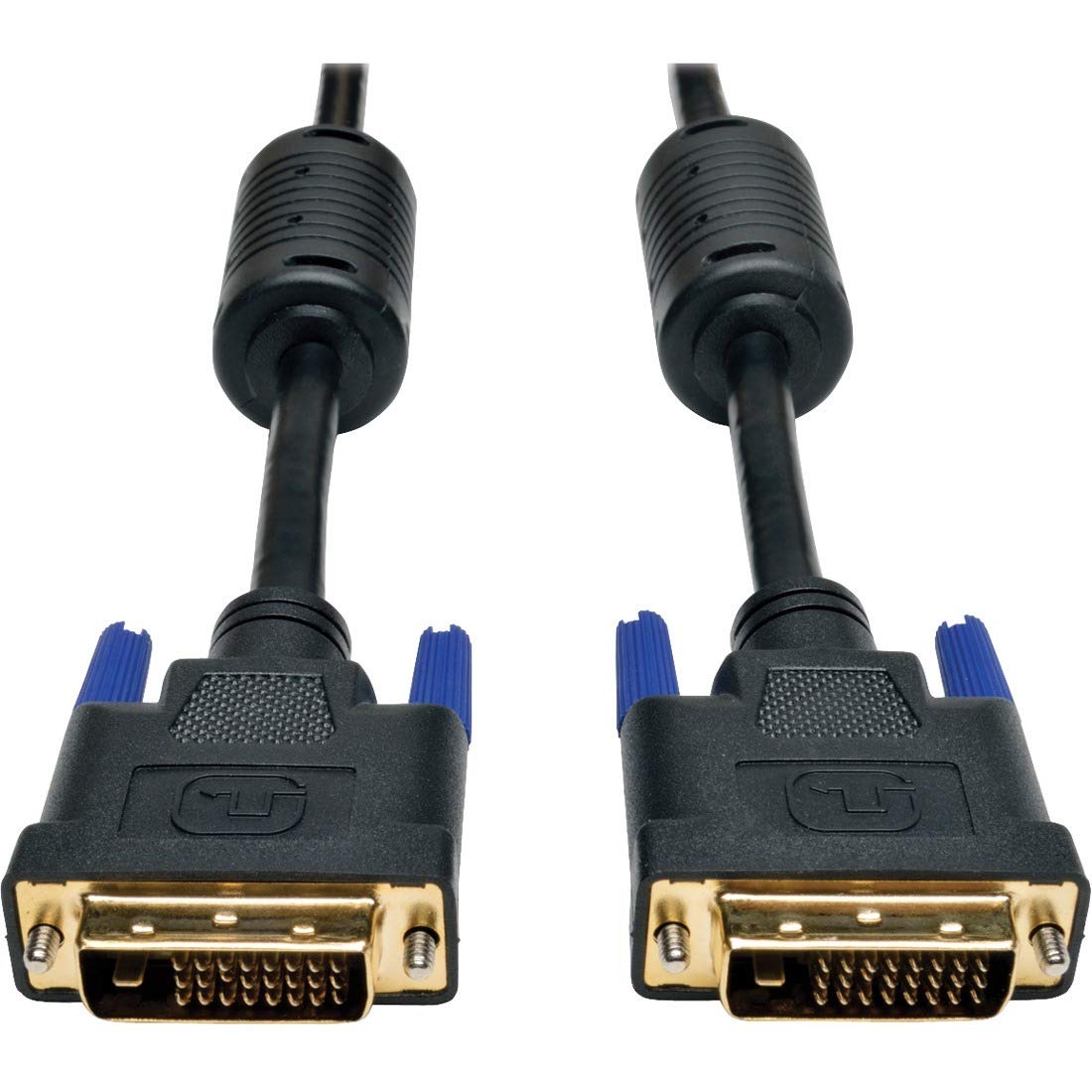 Tripp Lite DVI Dual Link Cable, Digital TMDS Monitor Cable (DVI-D M/M) 30-ft.(P560-030),Black — image 1