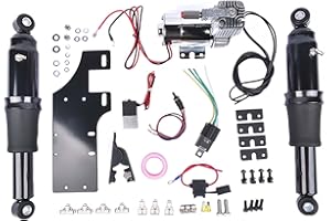 GELUOXI Rear Air Ride Suspension Set Replacement for Harley Davidson Touring Electra Street Tour Glide Road King 1994-2023