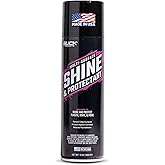 Slick Products Multi-Surface Shine & Protectant Spray, Renew Vinyl, Plastic, Rubber, Trim, Car, Truck, Motorcycle, Dirt Bike – UV Protection, No Drip Formula, 17.35 fl oz