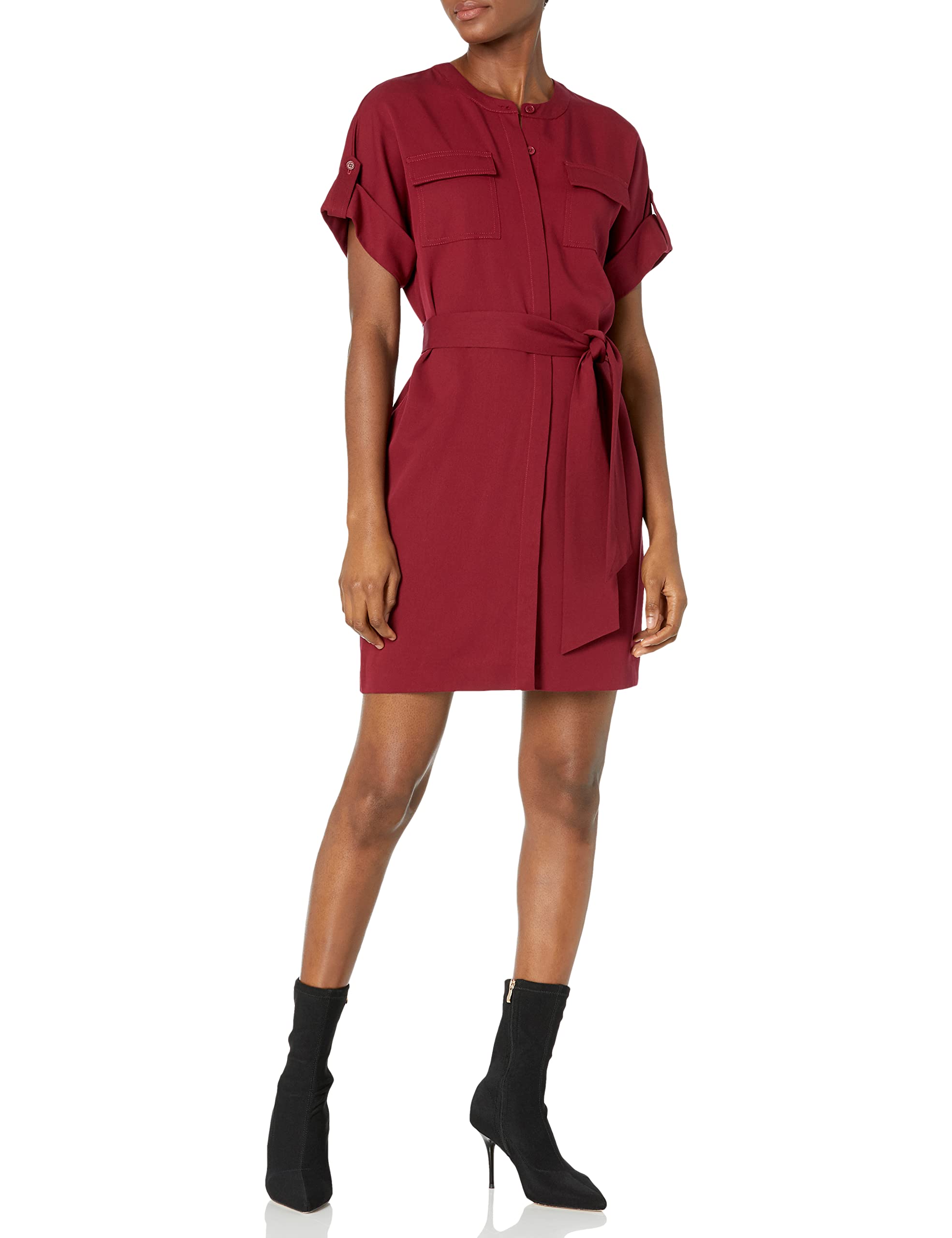 Photo 1 of *** red***    Trina Turk Women's Button Front Dress, Sunset Pink