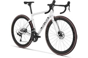 SAVADECK Carbon Road Bike,Lightweight Full Carbon Racing Bicycle with Shimano 105 R7120 24S Shift Groupset and Hydraulic Oil Disc Brake Bike