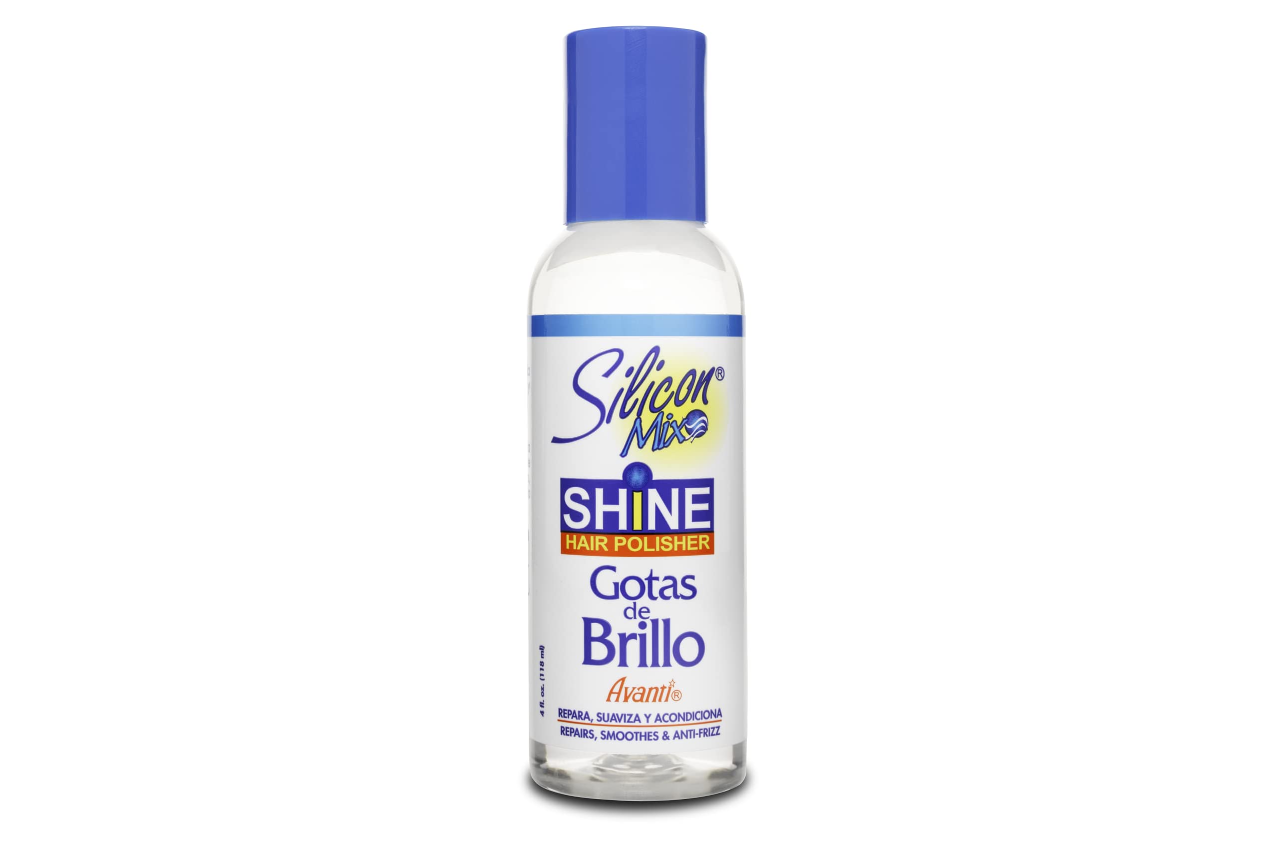 Silicon Mix – Shine Drops Hair Polisher – Unisex – 4 fl oz (118 ml) – Instant Gloss & Frizz Control for Silky Smooth Hair