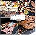 MasterBBQ Grill Mat As Seen On TV (Set of 3) Large Non Stick Multipurpose BBQ Baking Mats for Gas Grills Charcoal Grill Grates, and Grilling Pan, Heat Resistant Reusable and Easy to Clean FDA Aproved