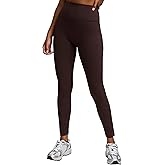 Awwena Women's High Waisted No Front Seam Thick Yoga Leggings 25'' Buttery Soft Squat Proof Gym Athletic Workout Pants