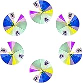 SWTHONY 16mm AB Round Sew On Rhinestones for Crafting, 32pcs Crystal Glass Gems Silver Plated Flatback Jewels with 2 Holes for Crafts Clothes Fabric