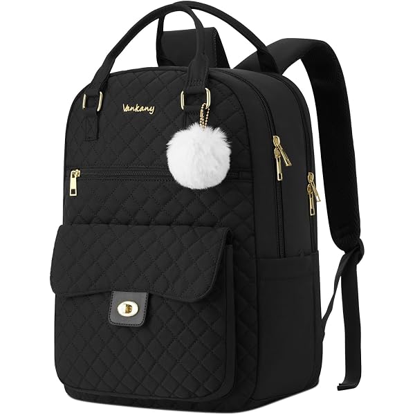 Breold Women's Laptop Backpack - 17.3" TSA Friendly, USB Port, Anti-Theft, Travel & Work - View #11