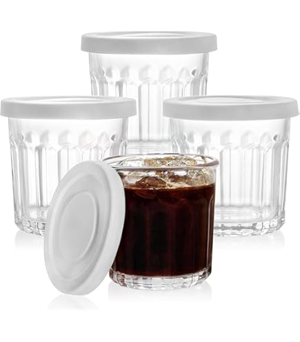 Amazon.com | Luminarc N7593 Working Glass Storage Jar with Lids