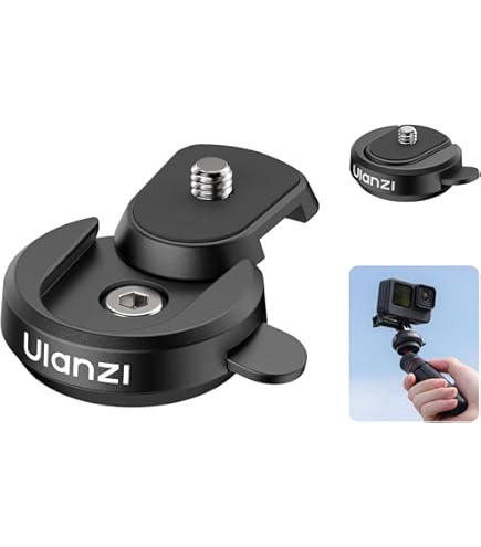 ULANZI F22 Quick Release Plate System - Camera Mount Adapter For Tripods & Stabilizers