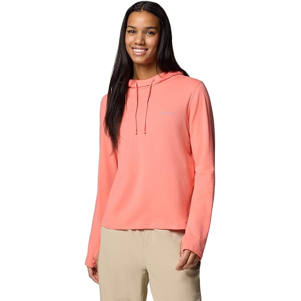 Columbia Womens Holly Hideaway Waffle Cowl Neck Pullover, Eraser