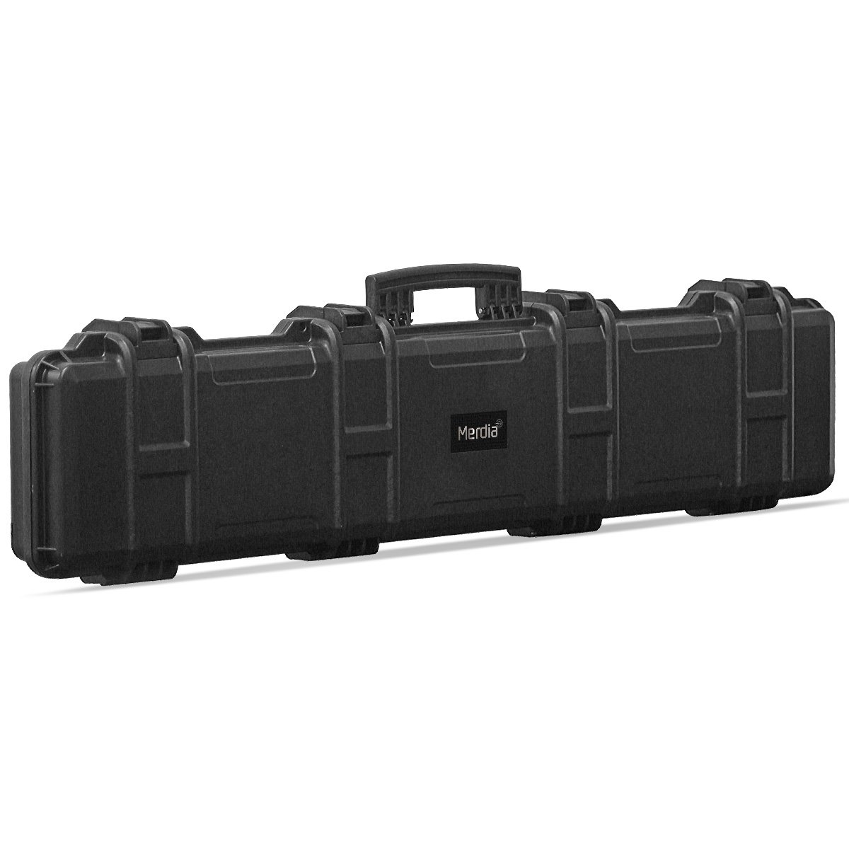 Merdia All Weather Precision Hard Rifle Case Waterproof Ultra Protective Case with Precut Intensive Foam Gun Case Available Length in 20.87" 34.05" 40.8" 47.64" 49.29" 54.33"