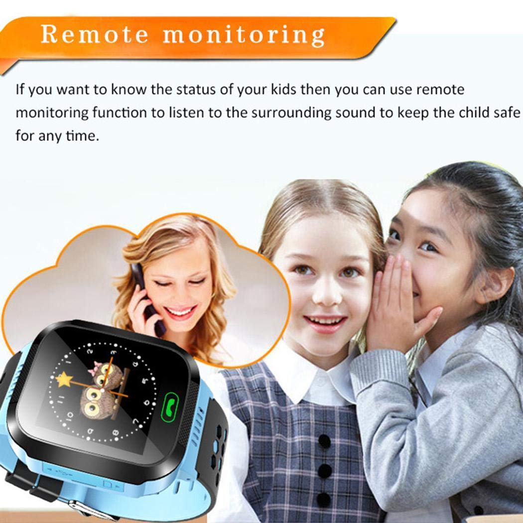 Junio1 Kids Smart Watch Two-way Voice Chat Positioning Track Touch Screen Wristwatch Smartwatches