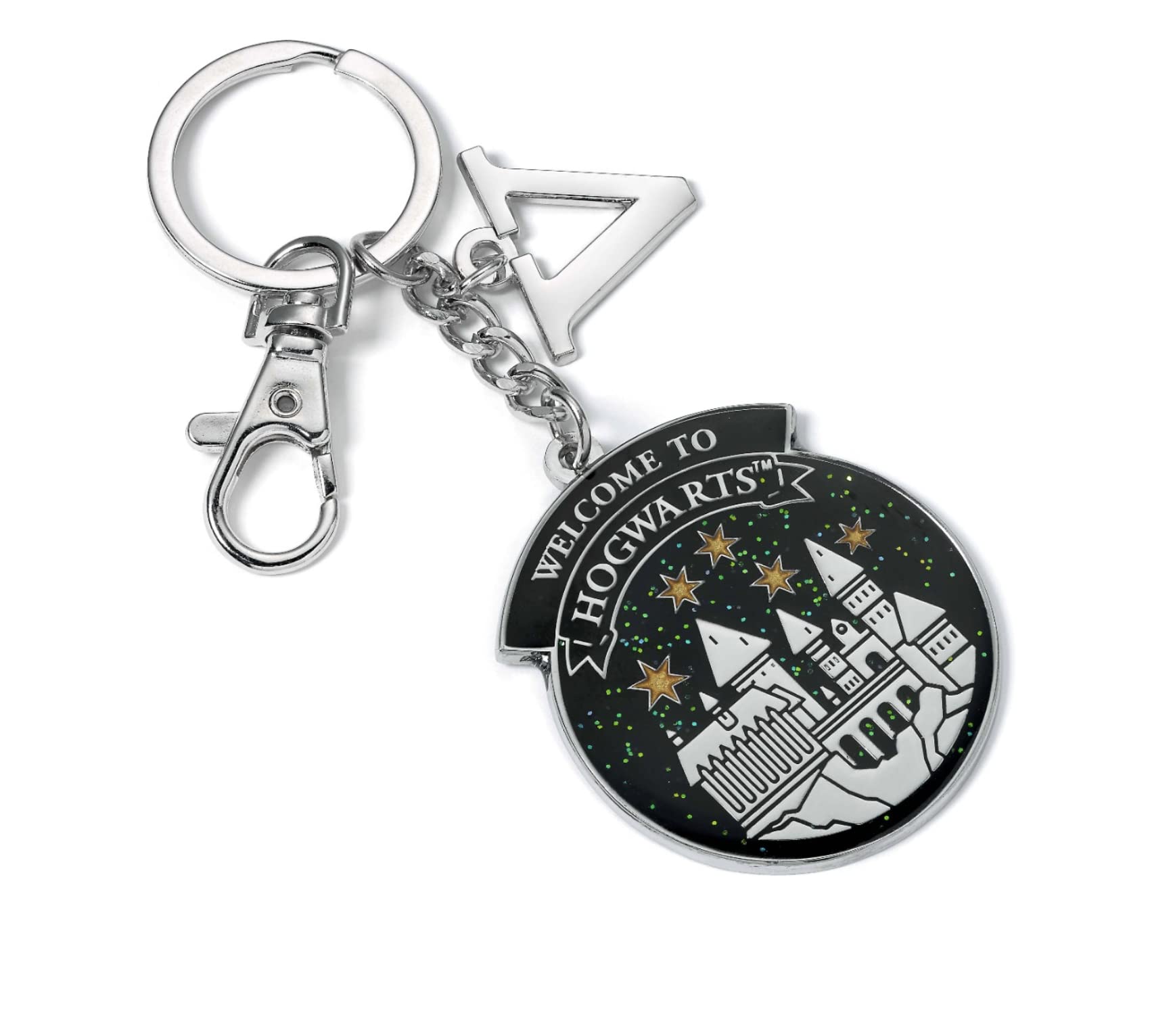 Harry Potter Official Personalised Hogwarts Keyring V Initial