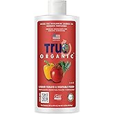 True Organic Liquid Tomato & Vegetable Food – Organic Fertilizer for Superior Harvests – 32 fl. oz. Bottle Covers 60 Sq. Ft.