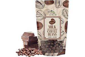 Green Jay Gourmet Milk Chocolate Covered Coffee Beans - Handmade & Fresh Milk Chocolate Espresso Beans - Great Gift for Chocolate Lovers - 16 Ounce Resealable Bag