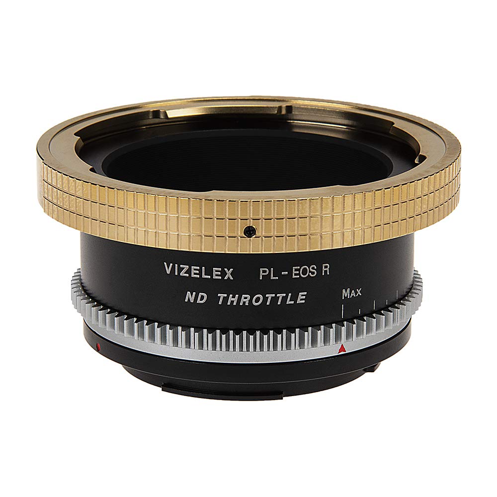 Vizelex CINE ND Throttle Lens Adapter Compatible with Arri PL Lenses on Canon RF-Mount Cameras