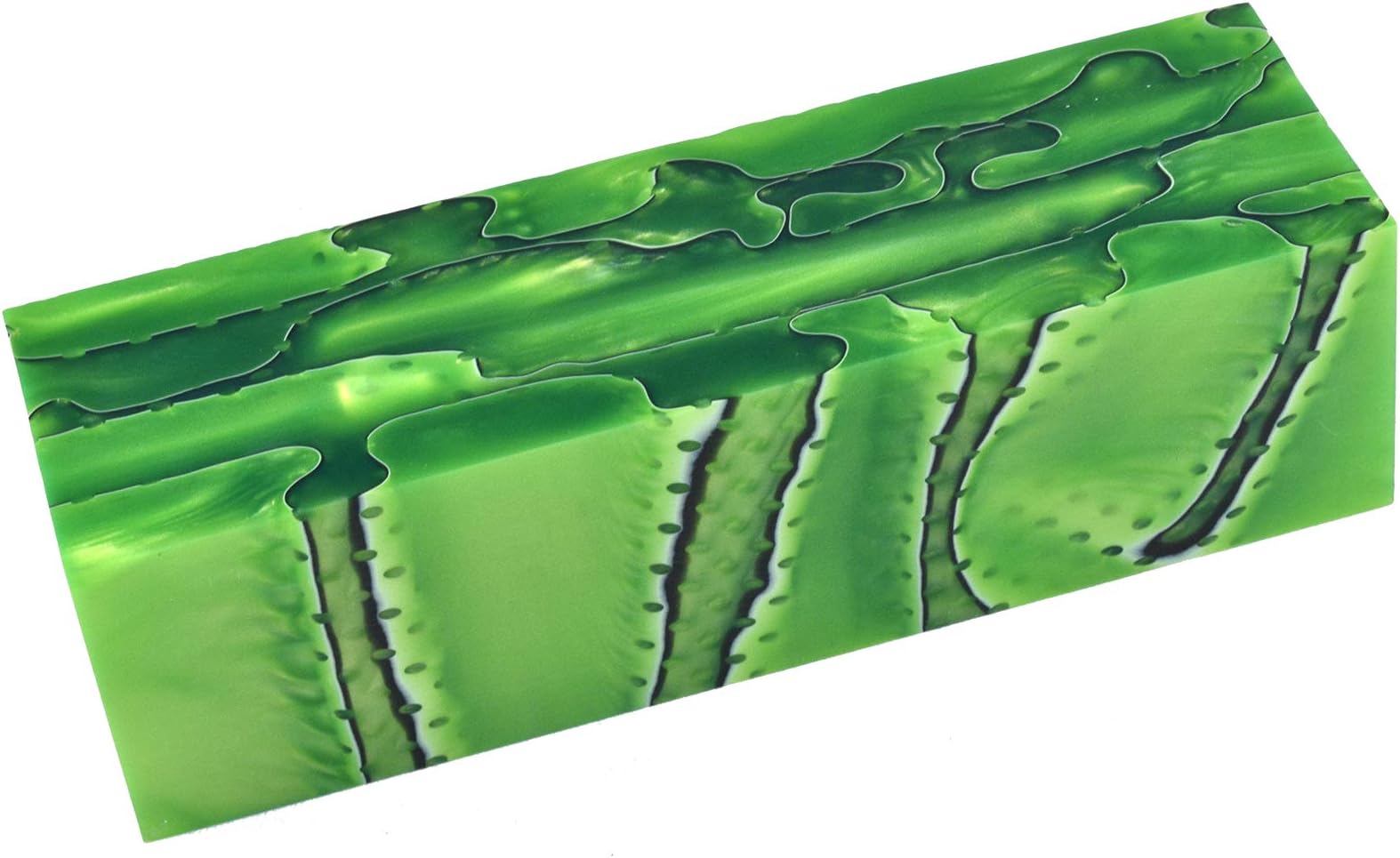 Acrylic Acetate Blocks (Emerald Boa)
