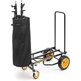 Rock-N-Roller Handle Bag with Rigid Bottom for R8, R10, R12 Multi-Carts (RSAHBR8), Black