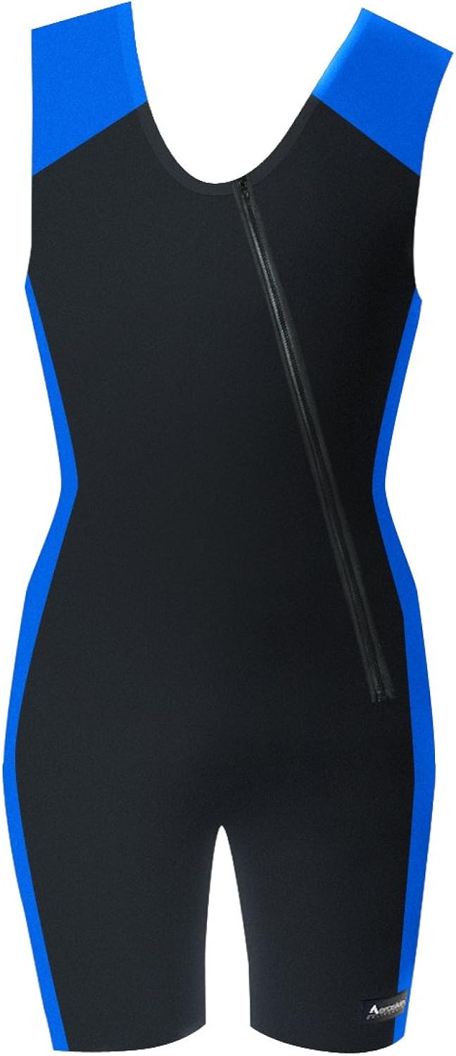 Aeroskin 1mm Neoprene Sleeveless Shorty with Spine/Kidney Pad Water