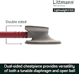 Littmann Lightweight II S.E. Stethoscope Burgundy Tube 28 inch 2451 view 4
