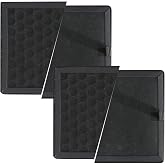 Sahvaim 2Pcs H2D/H2S/H2C Air Filter Replacement with HEPA13 &amp; Activated Carbon, 3D Printer Air Filter for Bambu Lab H2D/H2S/H2C, Reduce VOCs, PM2.5, UFP&amp; Odors, Plug-and-Play Upgrade