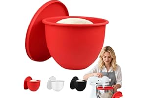 Silicone Bowl Liners for Kitchen Mixer Aid 4.5 & 5 Qt, Silicone Bowl Insert for Kitchen Aid, Mixaid Silicones Liners for Baki