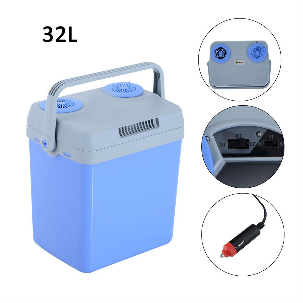 Desconocido Nevera eléctrica portátil 12 V calentador caja mini ...