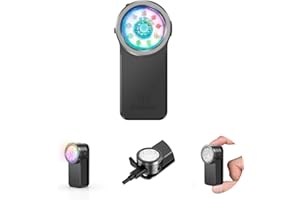 Wurkkos HD03 Rechargeable EDC Flashlight 680 High Lumen Clip Light, Small Flashlight Triple Light Source, 90 High CRI, IPX6 Waterproof, Magnetic Mini Pocket Flashlight for Working Emergency Signal