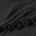 Herou Striped Dresses for Women Summer Black Medium