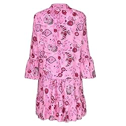 YongANs Tunic Tops Dress for Women 3/4 Sleeve Plus