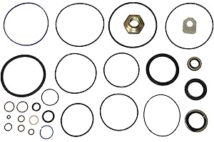POWER STEERING SEALS Precision Fit Power Steering Gearbox Seal Kit | O-Ring and Sealing Kit for 1962-1972 Dodge Aspen, Charger, Coronet, Dart, Mirada, Polara, Super Bee, More! | Complete Steering Parts Seal Replacement